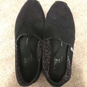 Solid Black Bobs Shoes